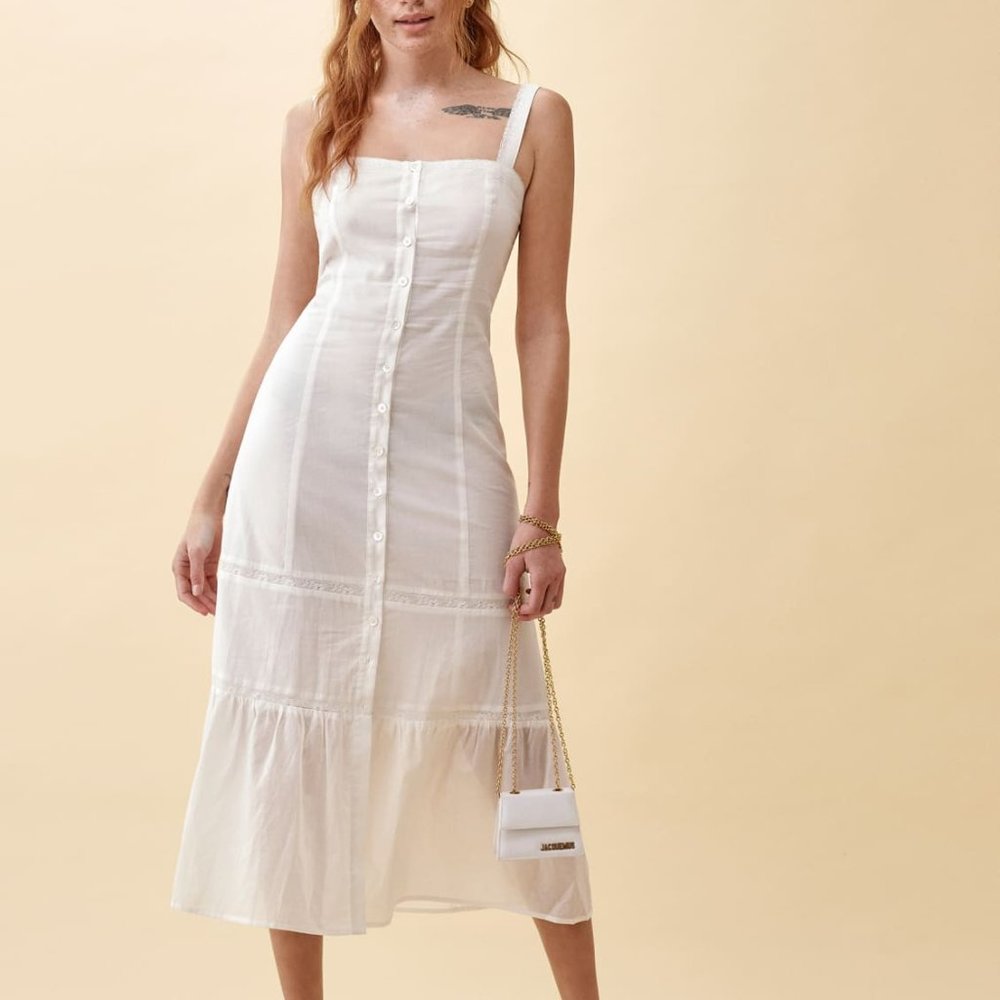 NWT Reformation Dianne Dress Sz 4